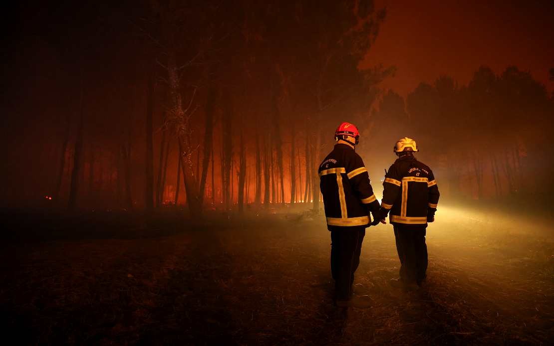 French teenager charged after fire kills two firefighters near Bordeaux