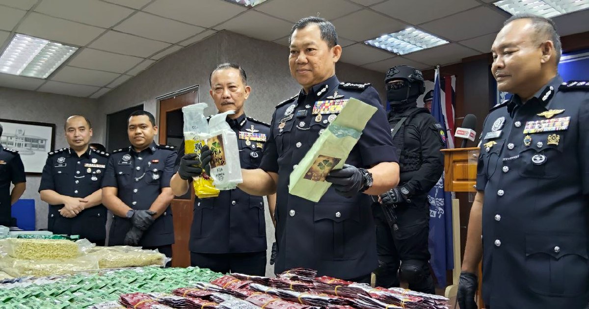 Police Smash Drug Distribution Ring with RM8.49mil Seizure in Masai Apartment