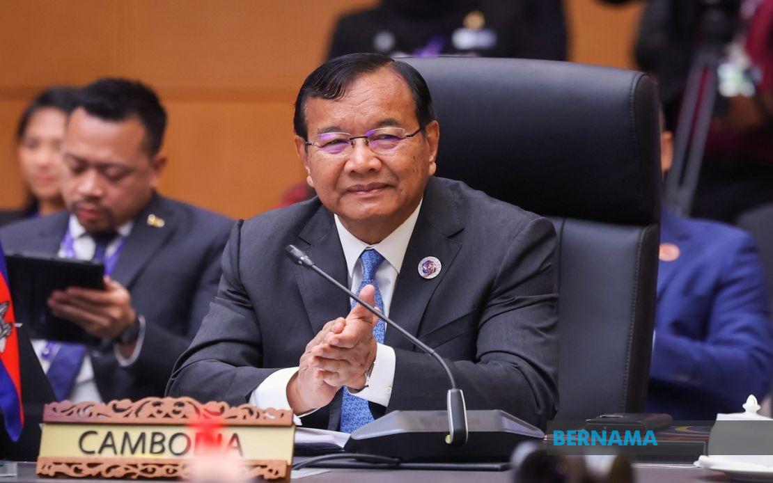 Cambodia's Deputy PM Prak Sokhonn Arrives for Bilateral Talks, Third Joint Commission Meeting