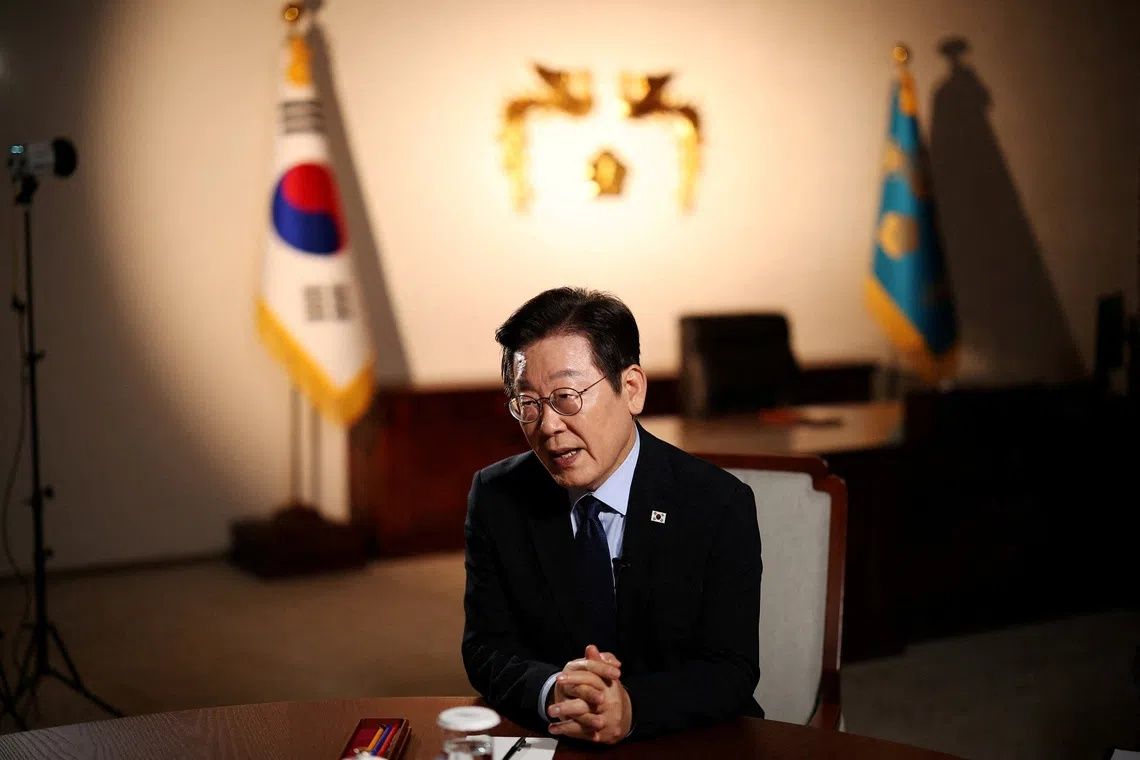 South Korea's Lee backs four-year presidency with re-election rights in proposed constitutional overhaul