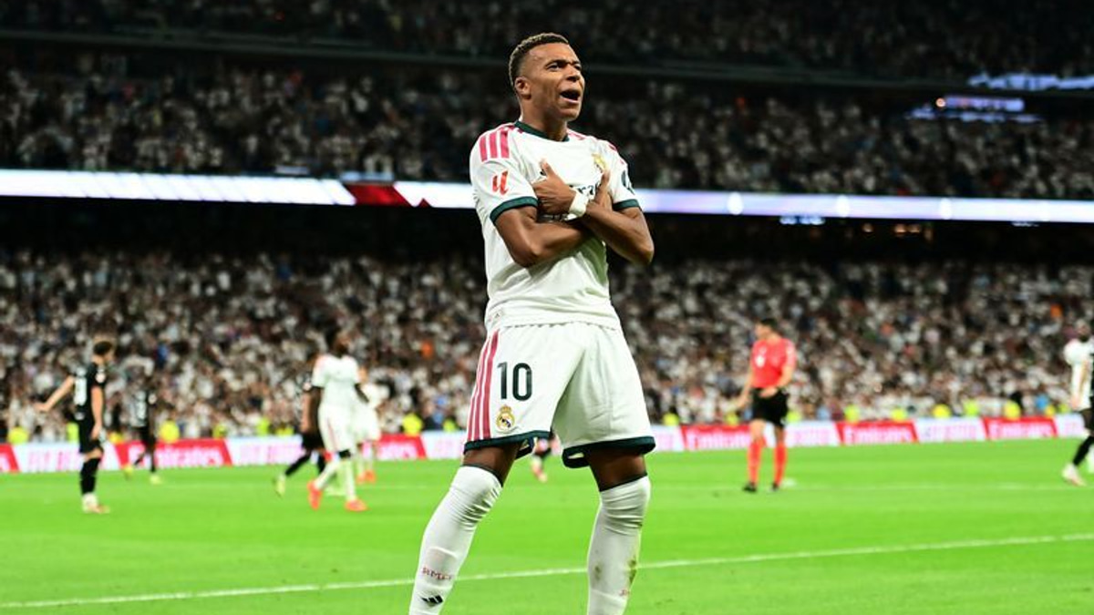 Mbappe's hat-trick powers Real Madrid past Real Sociedad in commanding Bernabeu display