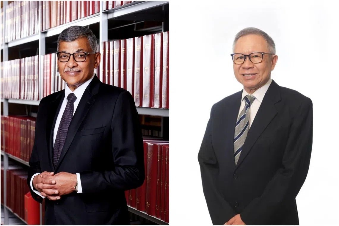 Singapore honours Chief Justice Menon and former Presidential Adviser Teo for decades of service