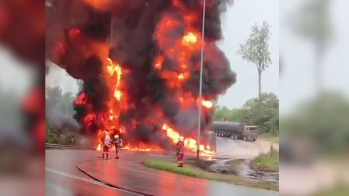 Fuel Tanker Driver Held in Custody Over Fatal Temerloh Collision