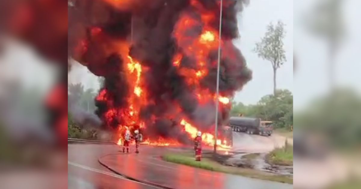 Fuel Tanker Driver Held in Custody Over Fatal Temerloh Collision