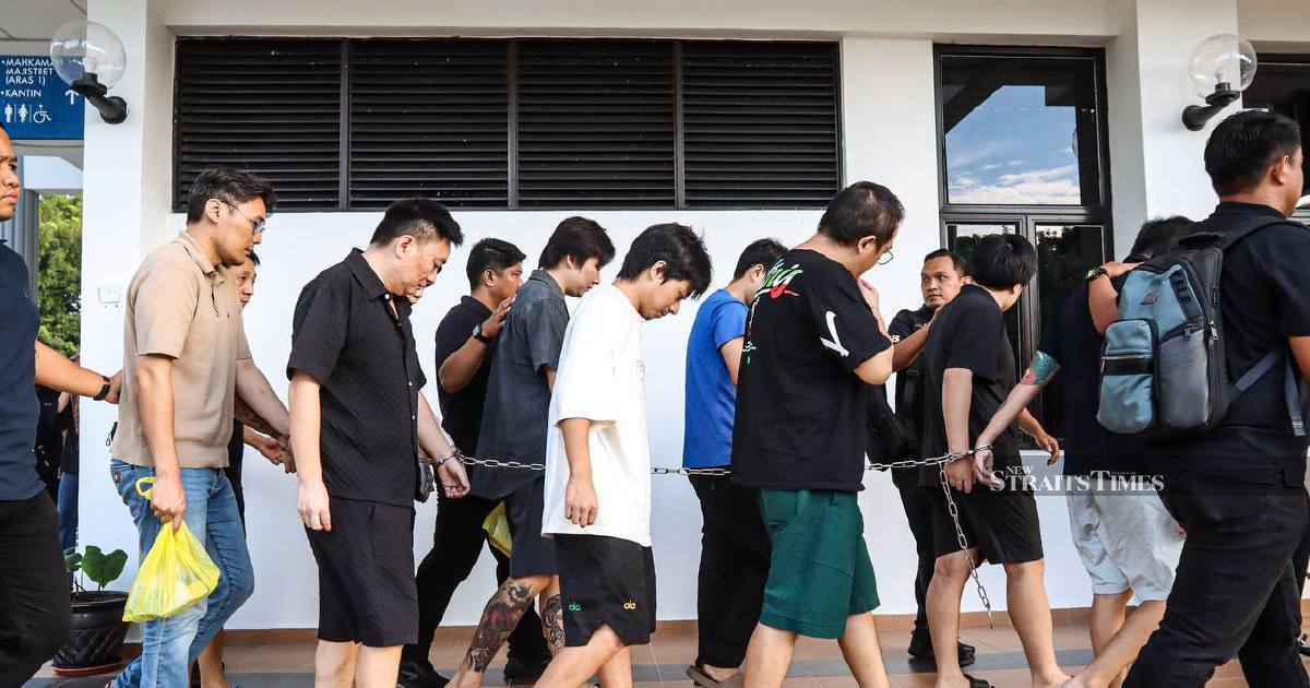 Nine Chinese Nationals Face Love Scam Charges in Penang