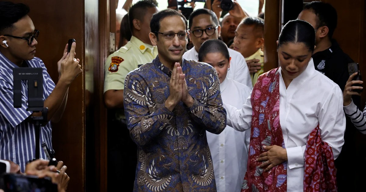 Indonesia Convicts Former Education Minister and Gojek Co-founder Nadiem Makarim of Corruption