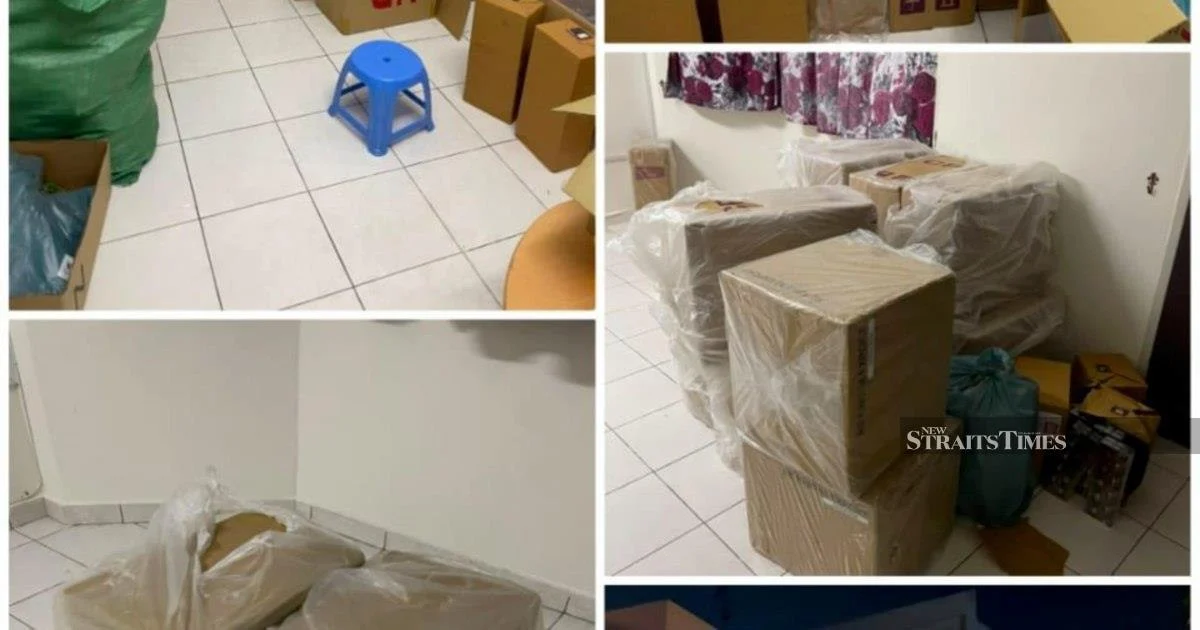 Three Foreign Nationals Nabbed, Nearly RM770,000 in Contraband Cigarettes Seized in Johor Baru Operation