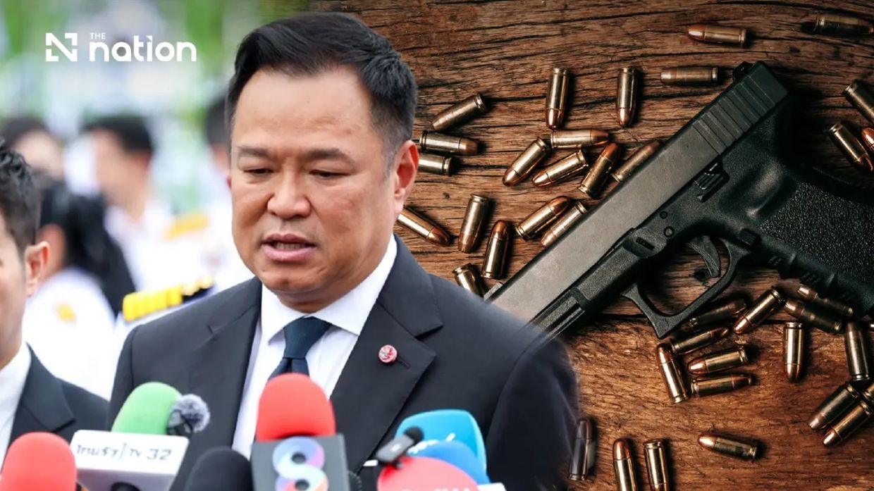 Thailand's PM Anutin pushes for sweeping gun control reforms following deadly school shooting