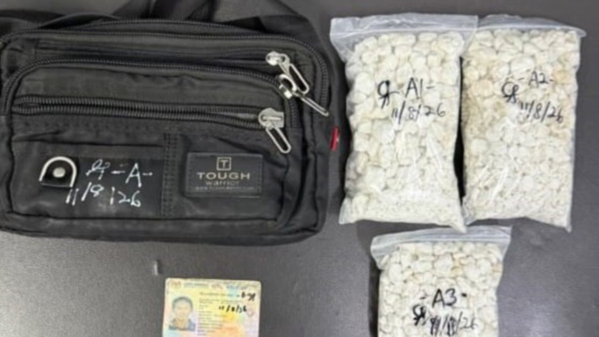 Police Bust Drug Haul Worth Over RM10,000 in Simpang Renggam