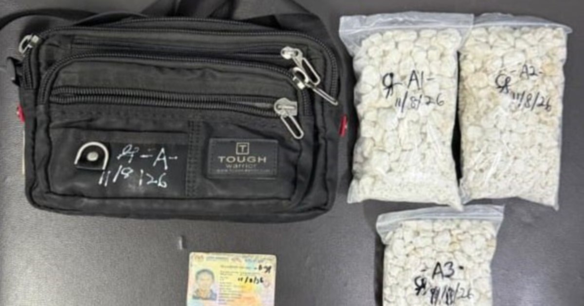 Police Bust Drug Haul Worth Over RM10,000 in Simpang Renggam