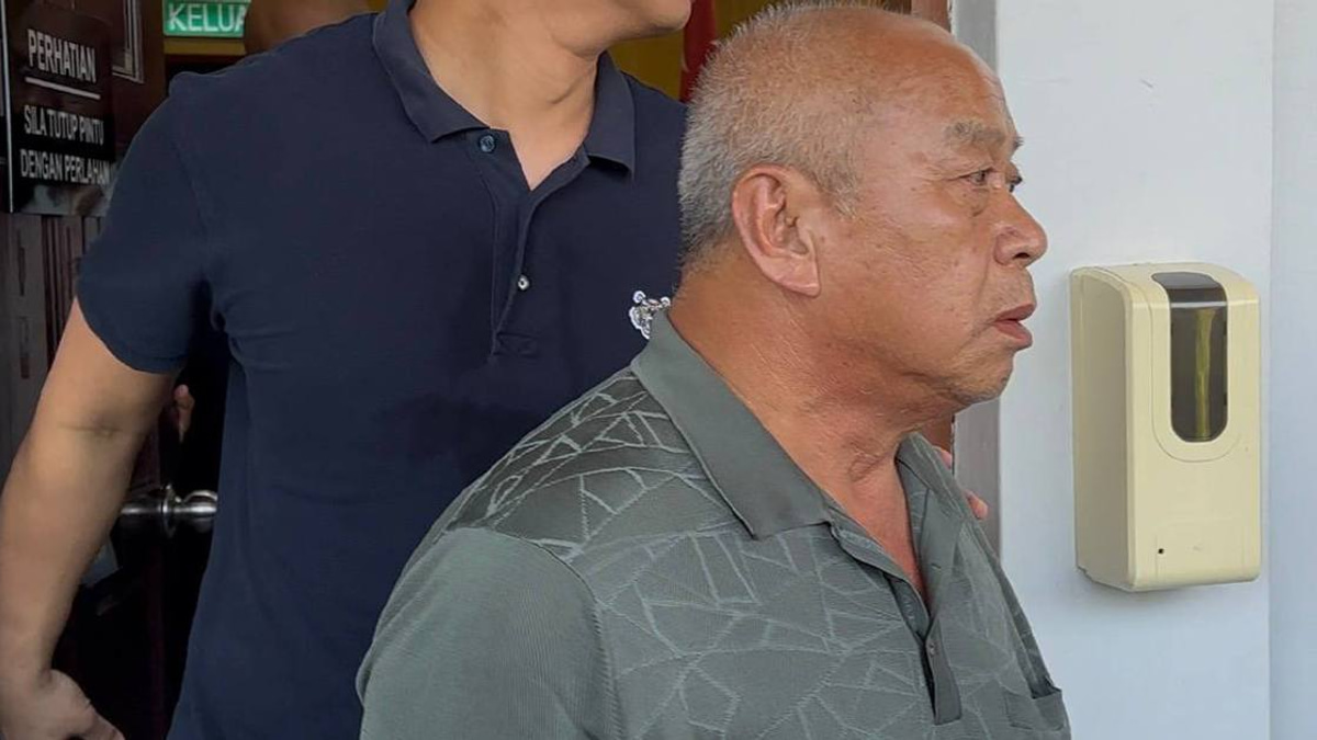 Father weeps in court as four men charged over businessman's death