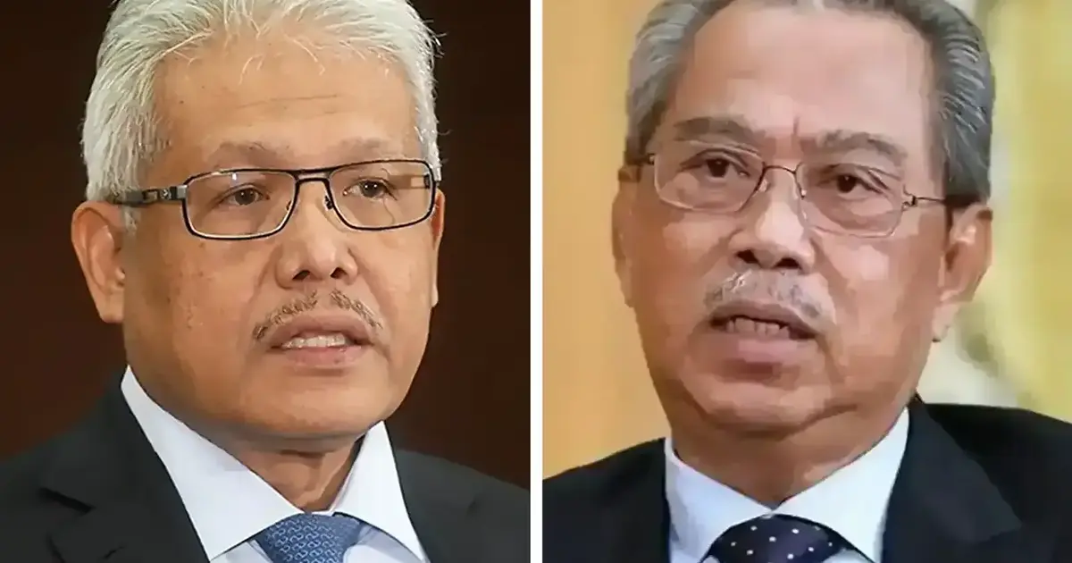 Hamzah Challenges Muhyiddin Over 'Toxic' PN Remarks, Reminding Him of Coalition's Support