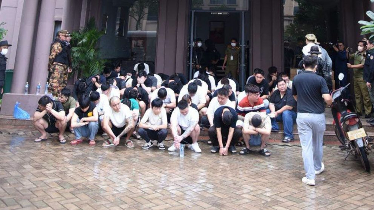 Laos Intensifies Crackdown with Mass Arrests of Foreign Scam Operators at Thatluang Lake