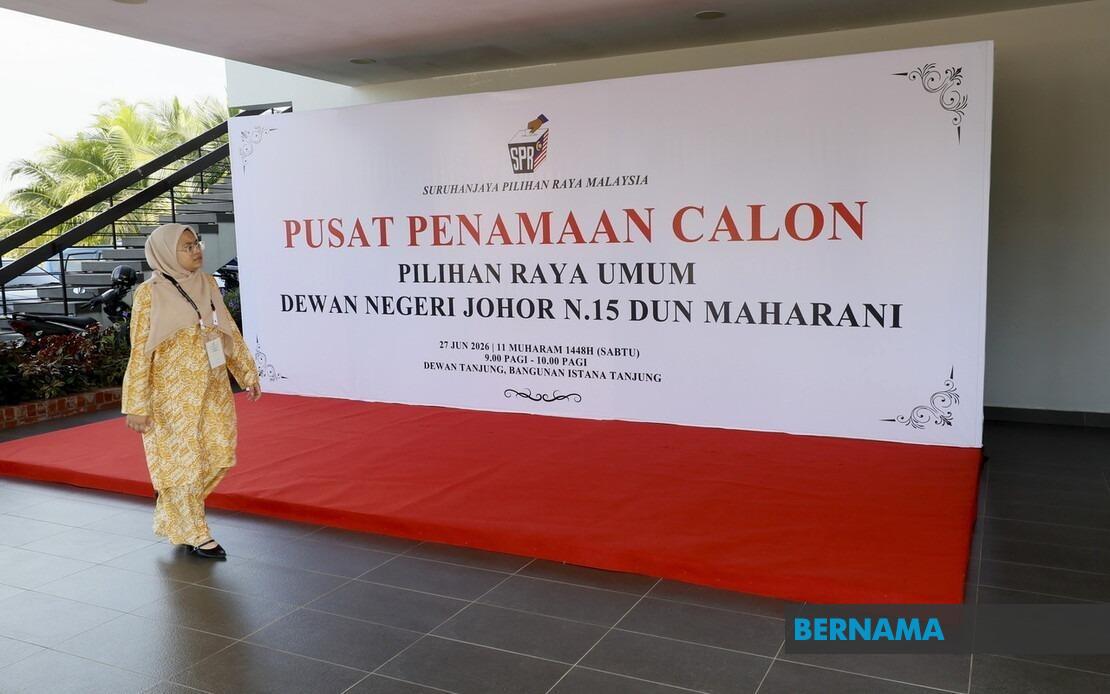Johor State Election Kicks Off with Nominations Across 56 Centres