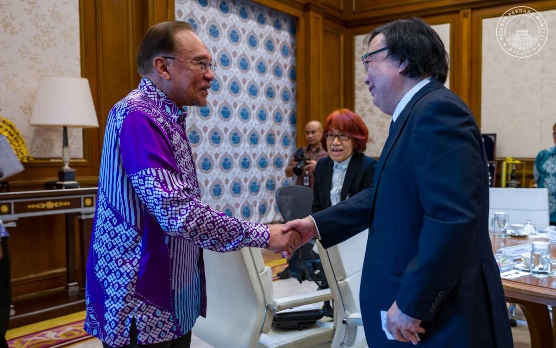 PM Anwar Meets Genron NPO Leader to Deepen Japan Ties and Regional Dialogue