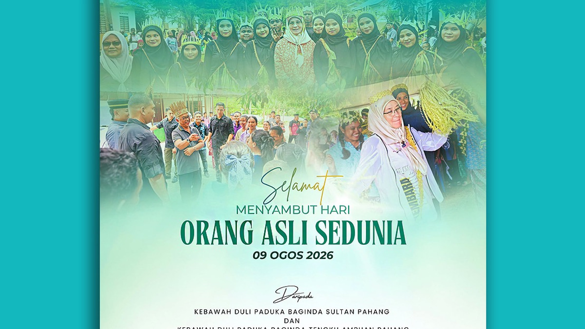 Pahang's Royal Couple Honour Indigenous Communities, Pledge Development Support