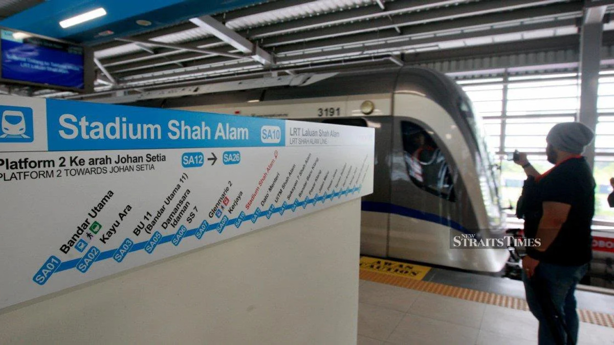 Anwar to open LRT3 Shah Alam line, signalling major transport infrastructure milestone