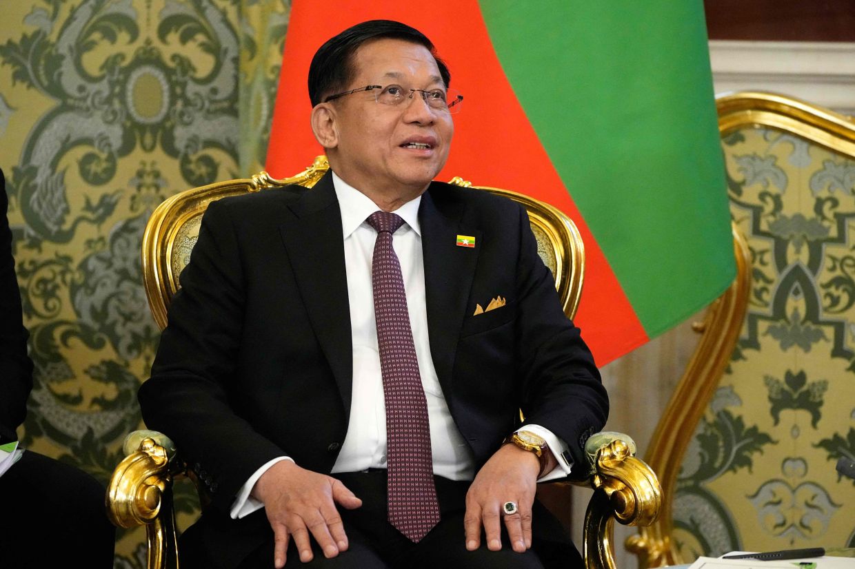 Myanmar's Min Aung Hlaing to visit Cambodia in diplomatic push amid legitimacy concerns