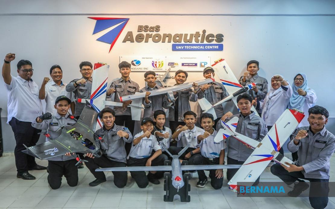 Terengganu School's UAV Programme Takes Flight With Industrial-Grade Aircraft Built By Students