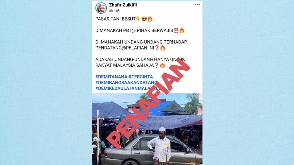Terengganu FAMA Clarifies Foreign Trader Claims At Farmers' Markets