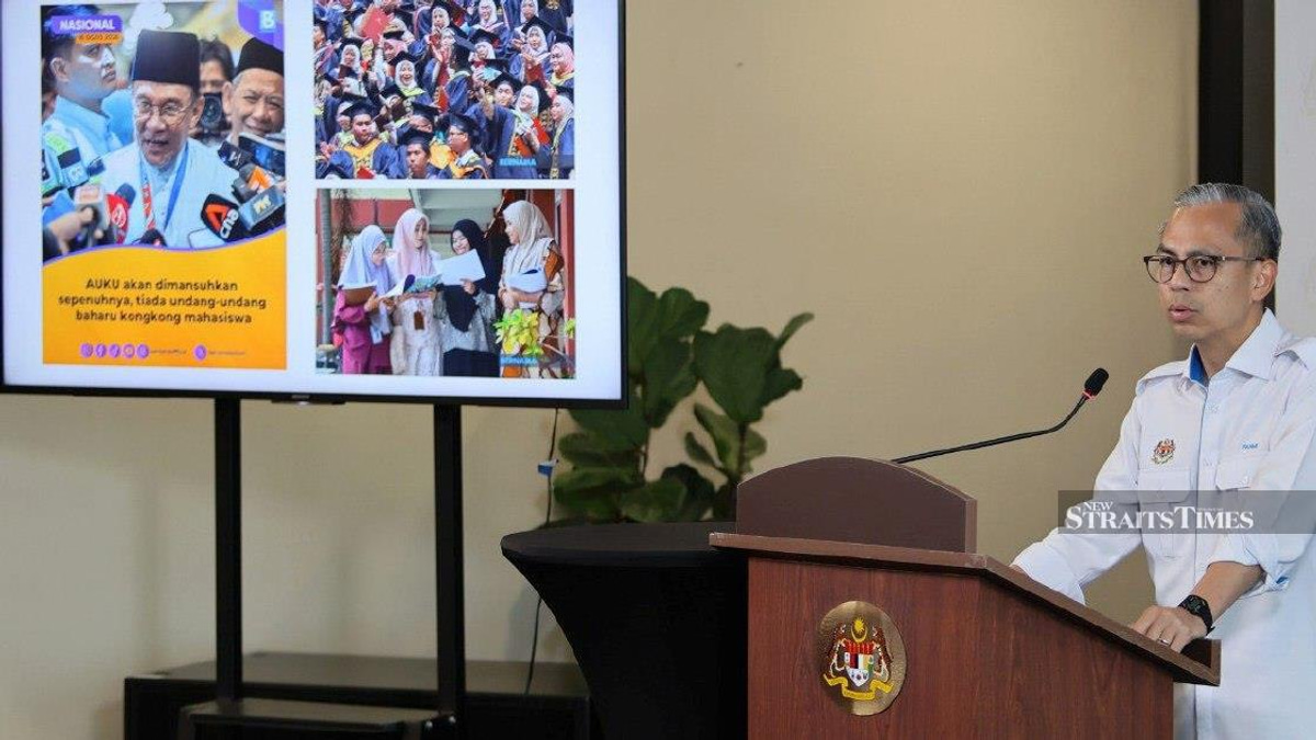 Taiwan Remarks Not Cabinet Topic, Says Fahmi