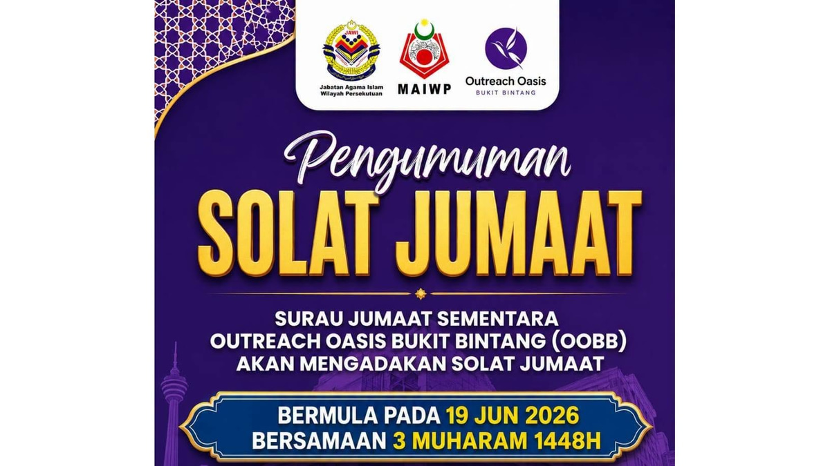 Bukit Bintang Gets Temporary Friday Prayer Facility As Permanent Surau Takes Shape