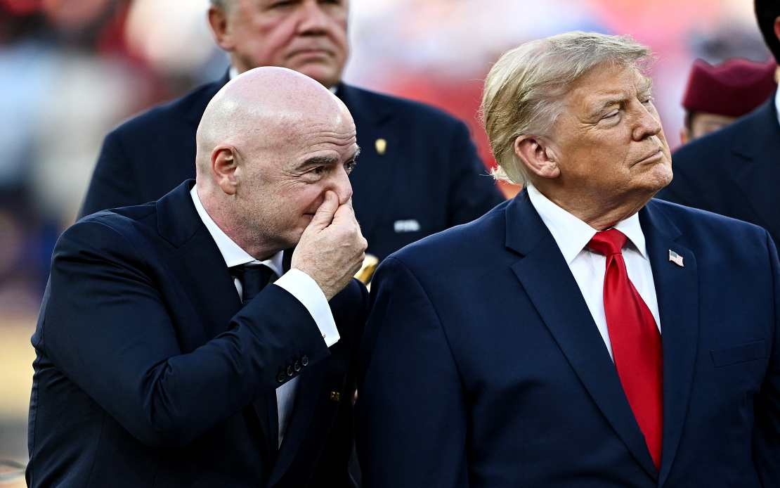 Trump Backs Infantino Against FIFA Criticism Over Commercial Rights Controversy
