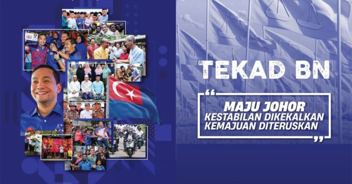 Johor Barisan Nasional Launches Election Manifesto With 63 Pledges and 200,000 Jobs Promise