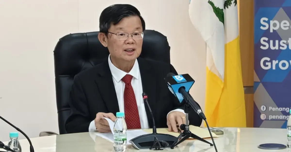 Penang Chief Minister Rejects Sanusi's Call to Review State Land Lease Arrangement