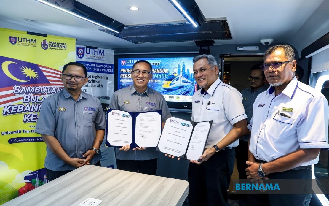 UTHM and KTMB Deepen Rail Sector Partnership Through Three-Year Collaboration