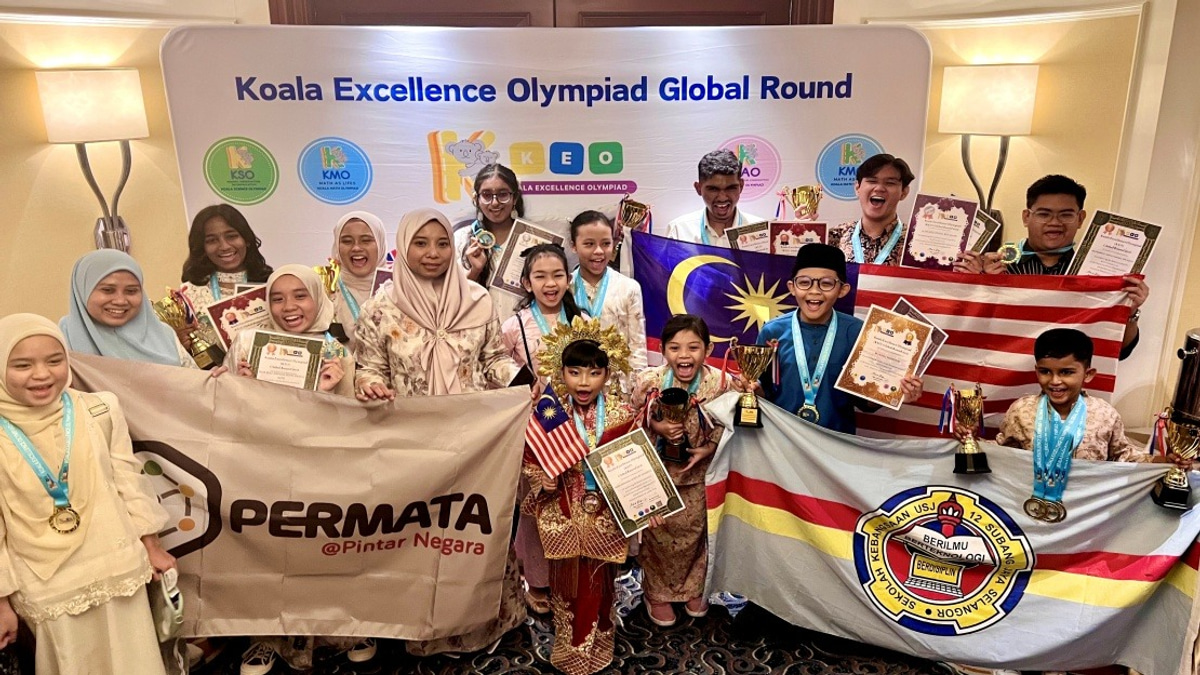Malaysian Students Shine at Koala Excellence Olympiad, Securing 22 Medals in Macau