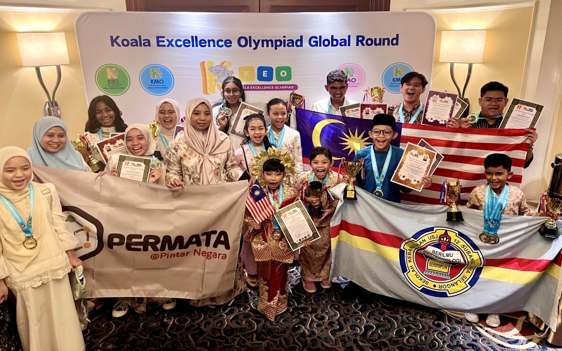 Malaysian Students Shine at Koala Excellence Olympiad, Securing 22 Medals in Macau