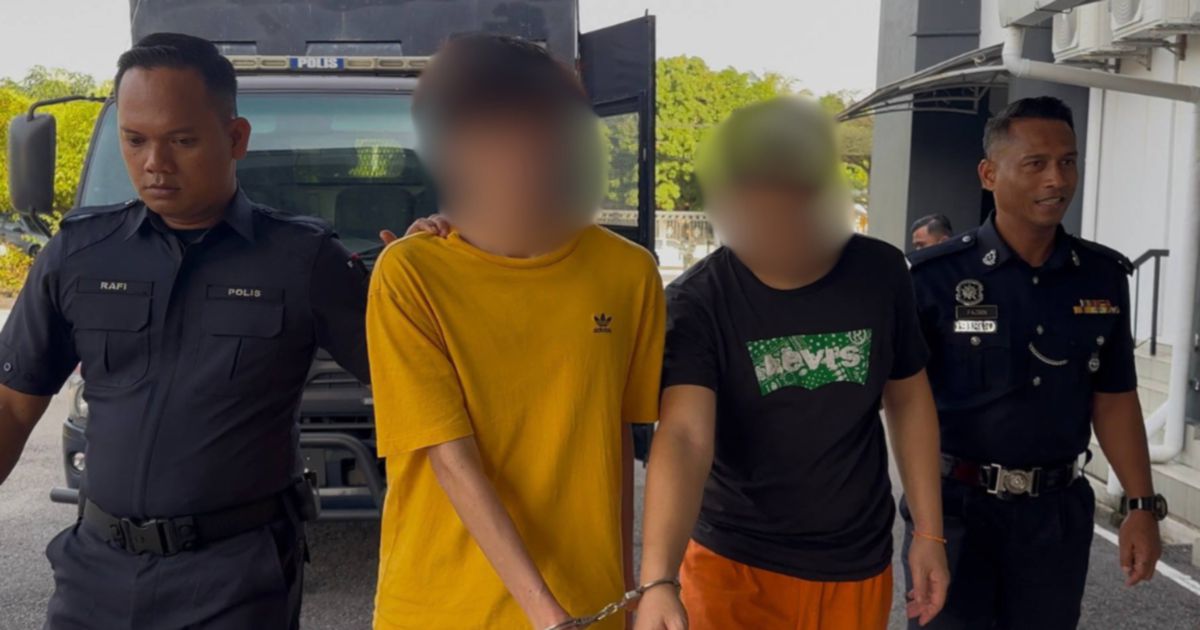 Two arrested in connection with death of man found netted in Johor river