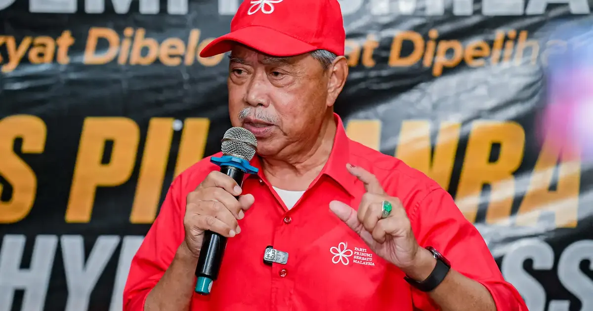 Muhyiddin Defends Bersatu's Election Role After Khaled's 'Meddling' Claim