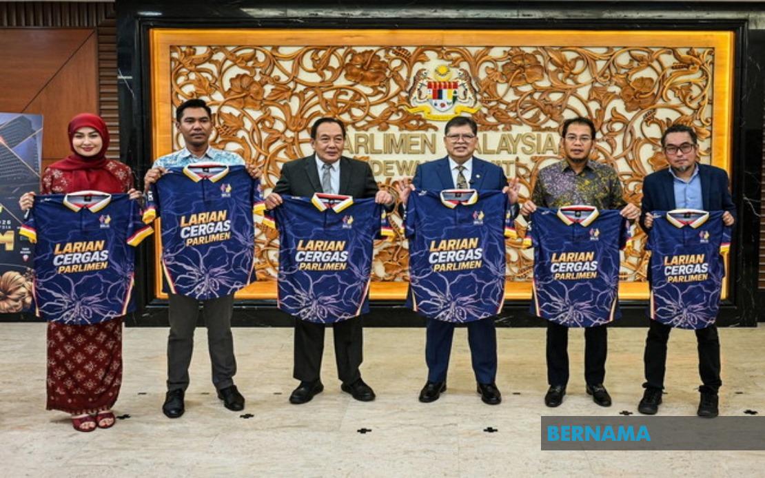 Parliament's First 'Larian Cergas Parlimen' Fun Run Aims to Boost Wellness Among Lawmakers and Public