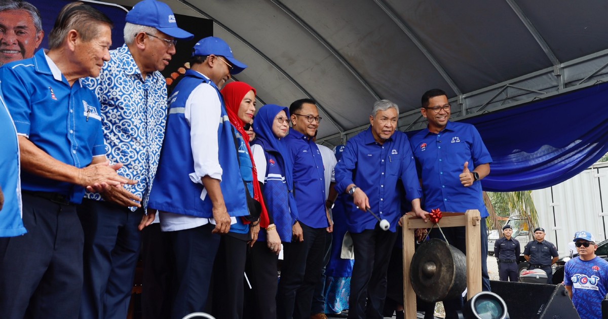 Zahid Urges PAS to Back Words with Action as BN Fights for Johor Election Victory
