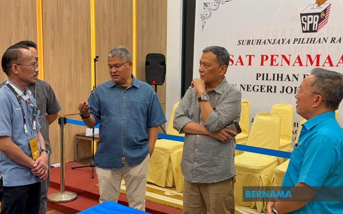Election Commission Completes Final Checks as Johor Nomination Day Looms