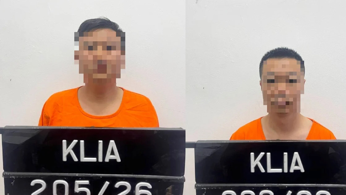Two Chinese nationals held over alleged mid-air theft attempt on KLIA-bound flight