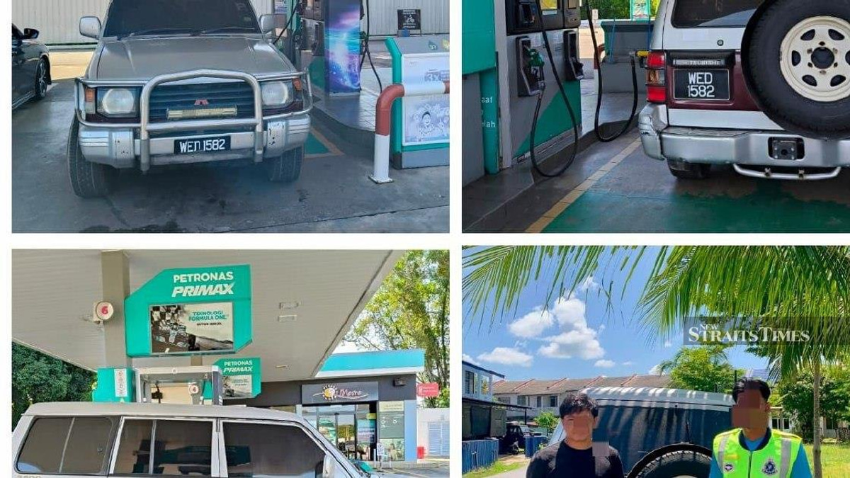 Suspected Fuel Smuggler Apprehended at Kelantan Petrol Station