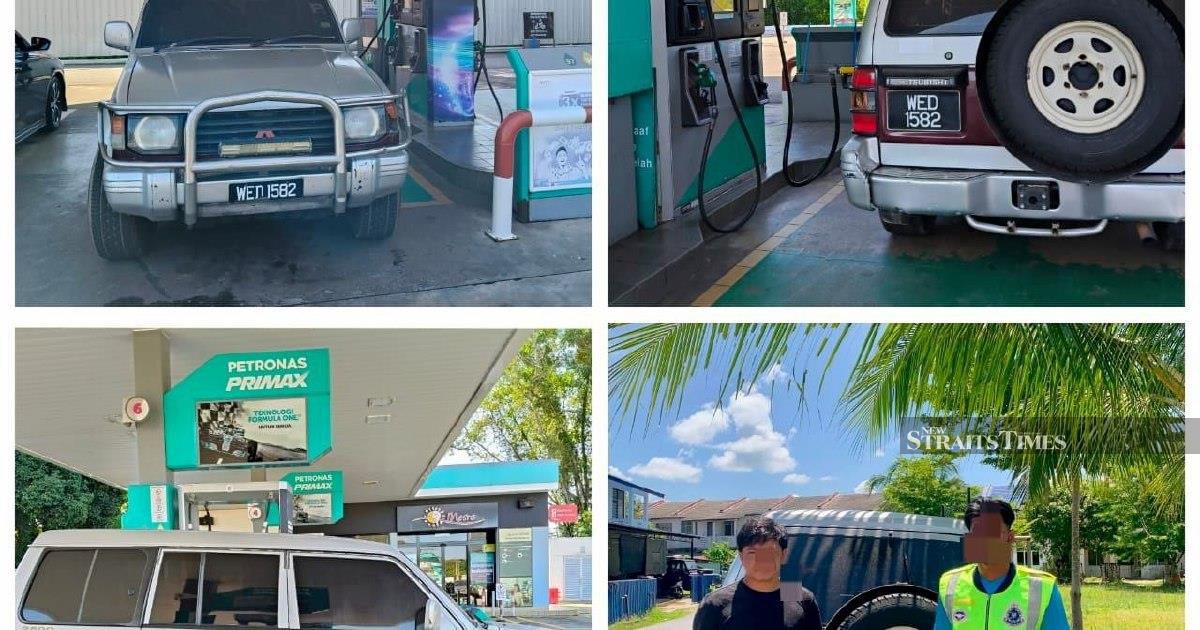 Suspected Fuel Smuggler Apprehended at Kelantan Petrol Station