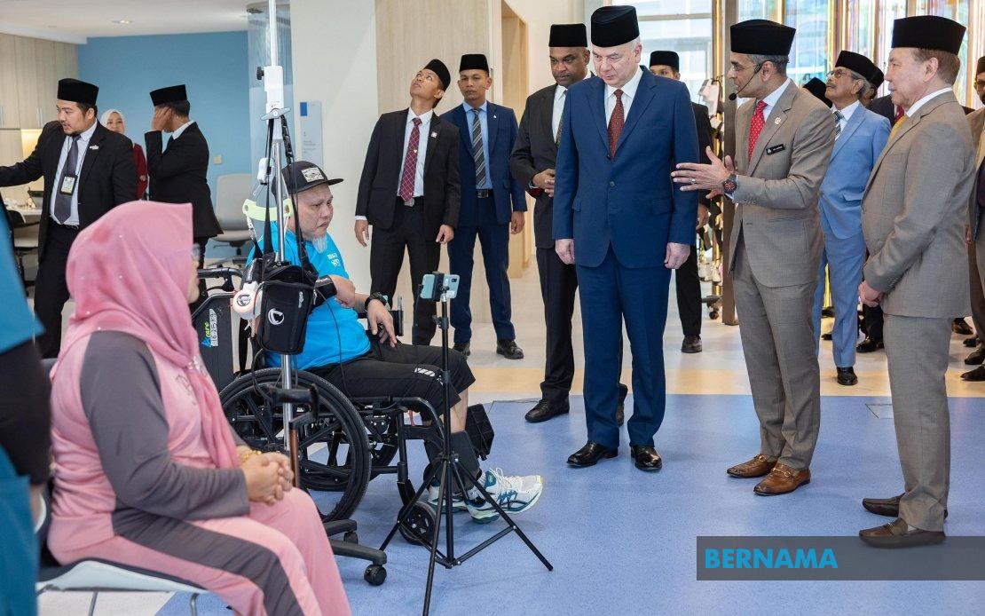 Sultan Nazrin Opens PERKESO's Advanced Neuro-Robotics Centre, Calls for Inclusive Employment Support