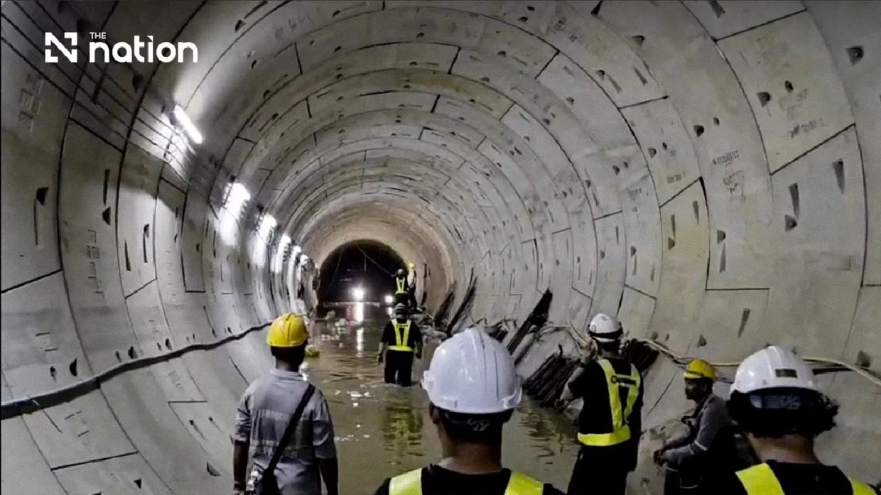Bangkok's Purple Line Faces Fresh Crisis as Tunnel Flood Triggers High-Level Government Response