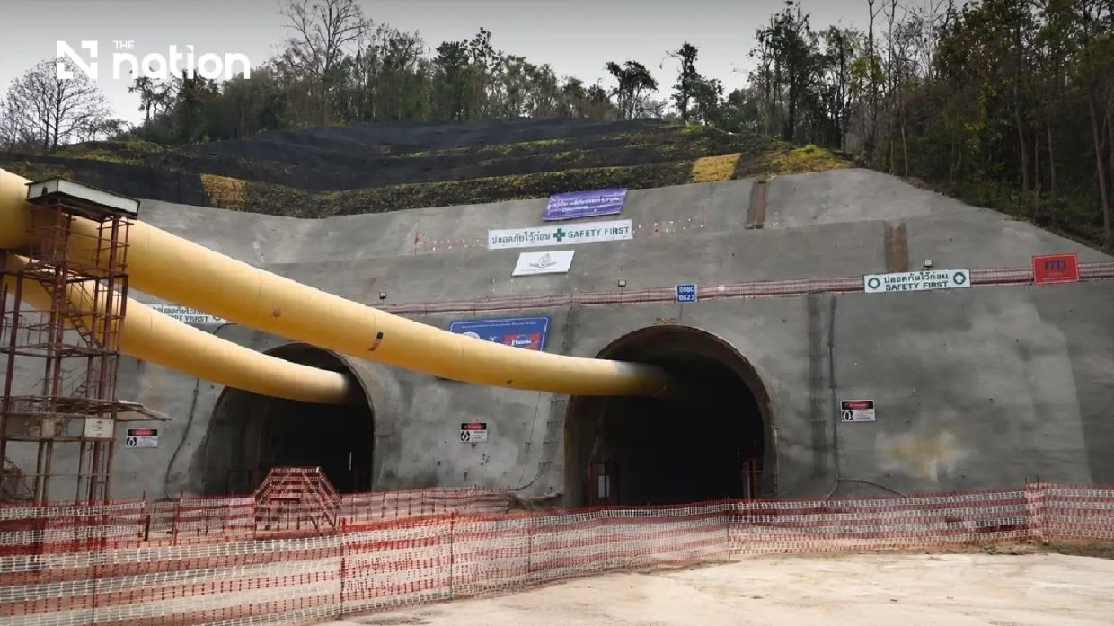 Two workers killed as scaffolding collapses in Chiang Rai railway tunnel construction