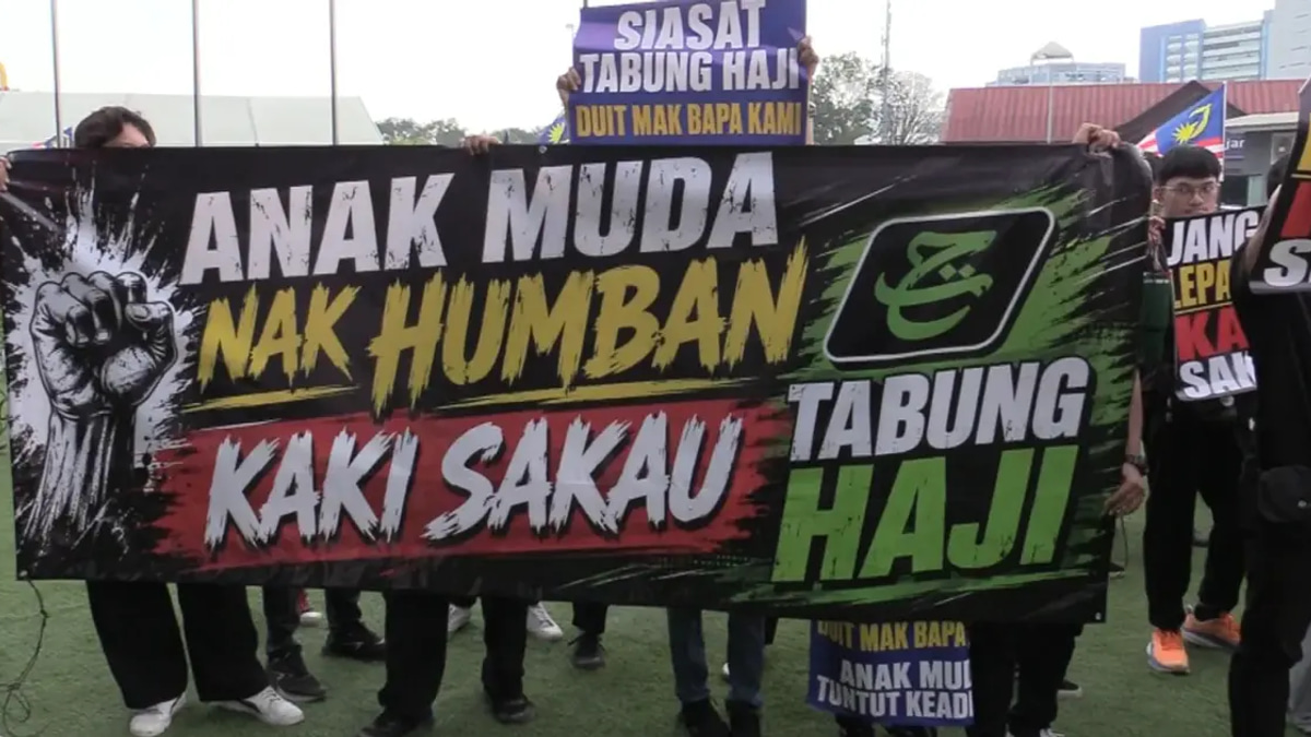 Melaka PKR Members Stage Rally Over Tabung Haji Probe Demands