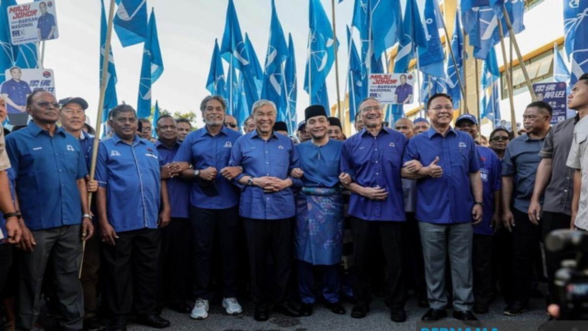 Senior UMNO Figures Rally Behind Onn Hafiz at Johor Election Nomination