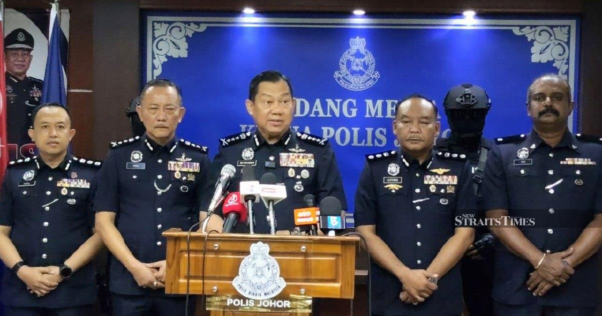 Police bust major meth ring in Johor Baru, arrest eight including teenage drug courier
