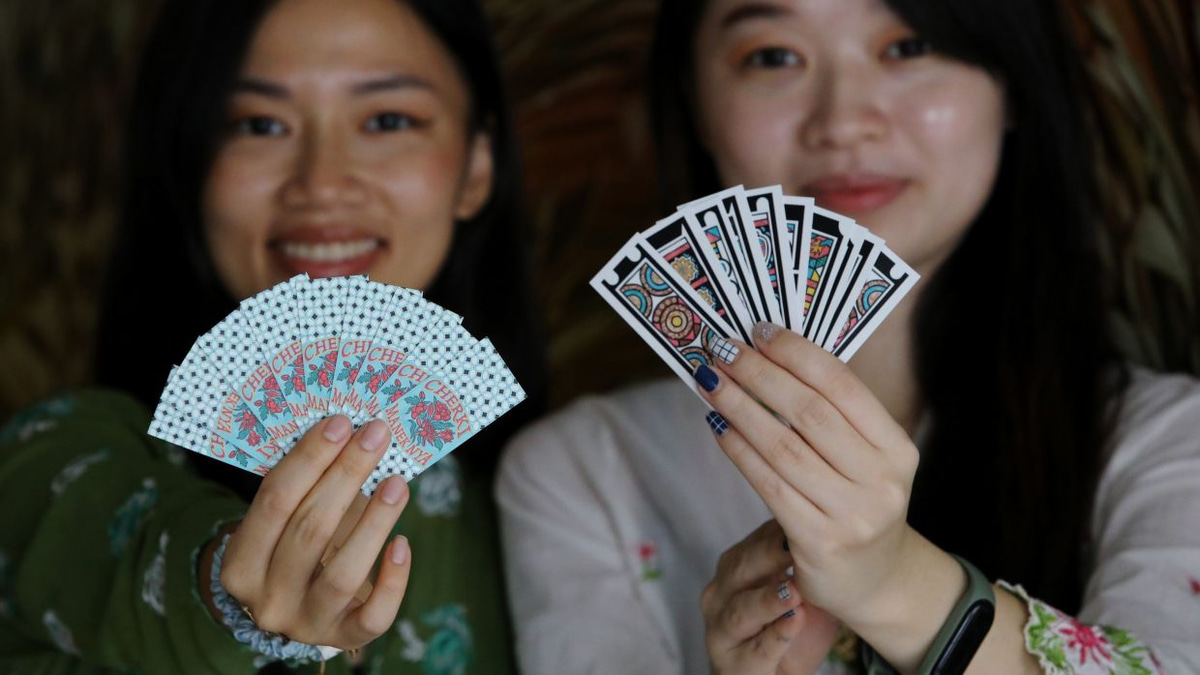 Sisters reinvigorate Peranakan card game Cherki with vibrant designs for a new generation