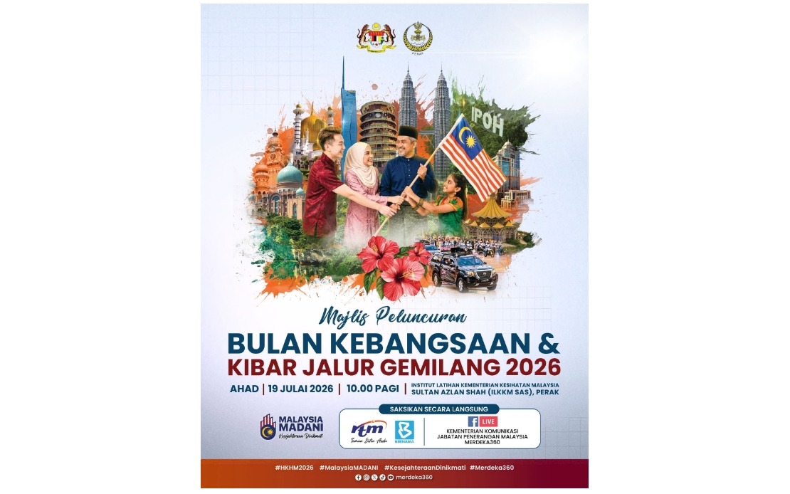 National Month 2026 Campaign Launches July 19 in Perak with Malaysia MADANI Theme