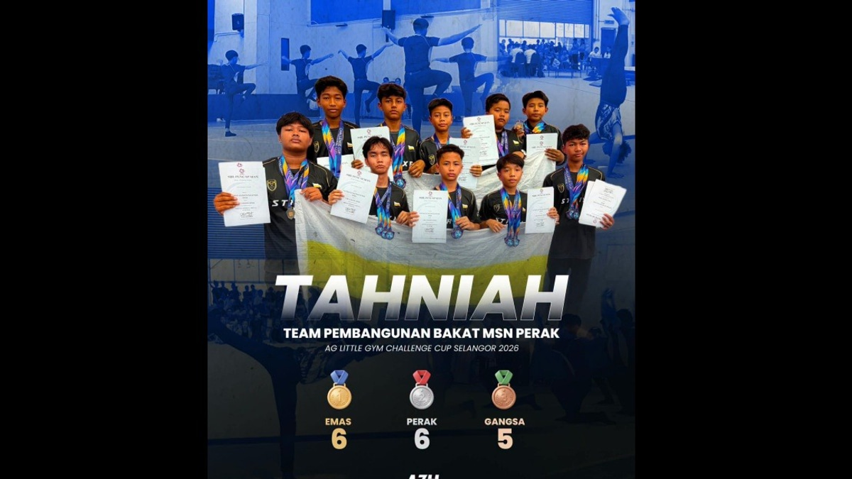 Bagan Datuk Gymnasts Shine With Six Gold Medals at Selangor Championship