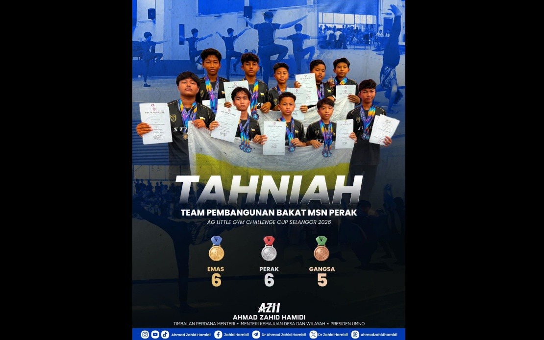 Bagan Datuk Gymnasts Shine With Six Gold Medals at Selangor Championship